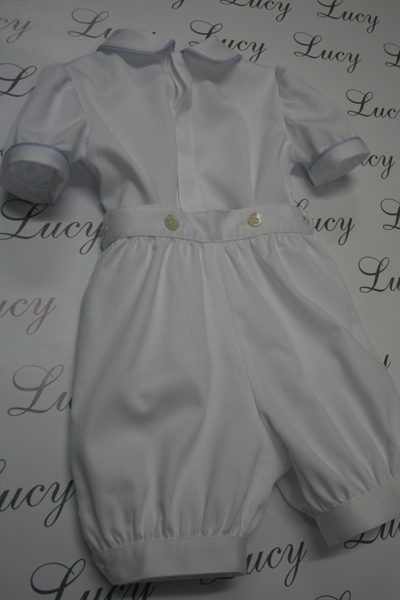 Ferrara bianco — Completo neonato, Baby Lucy