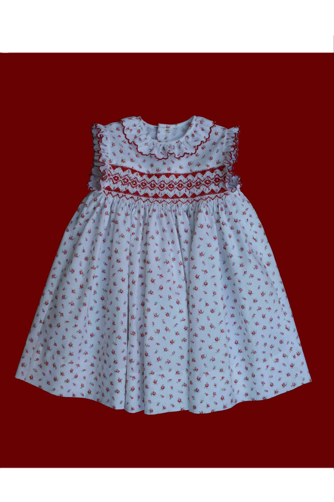 Rosso ciliegia baby — Abiti neonato, Baby Lucy